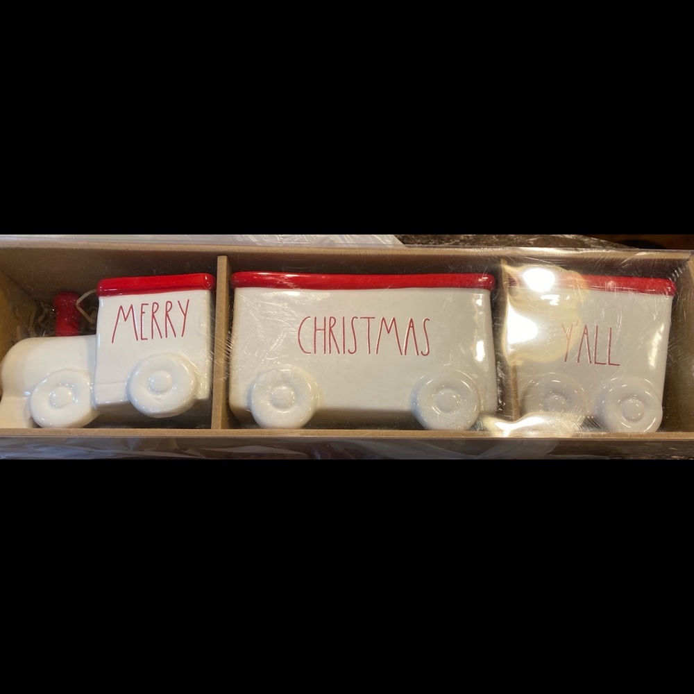 Rae Dunn Christmas Train